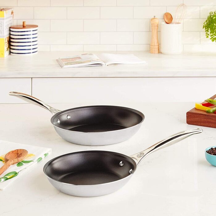 Набір сковорідок Le Creuset, 2 шт, нержавіюча сталь