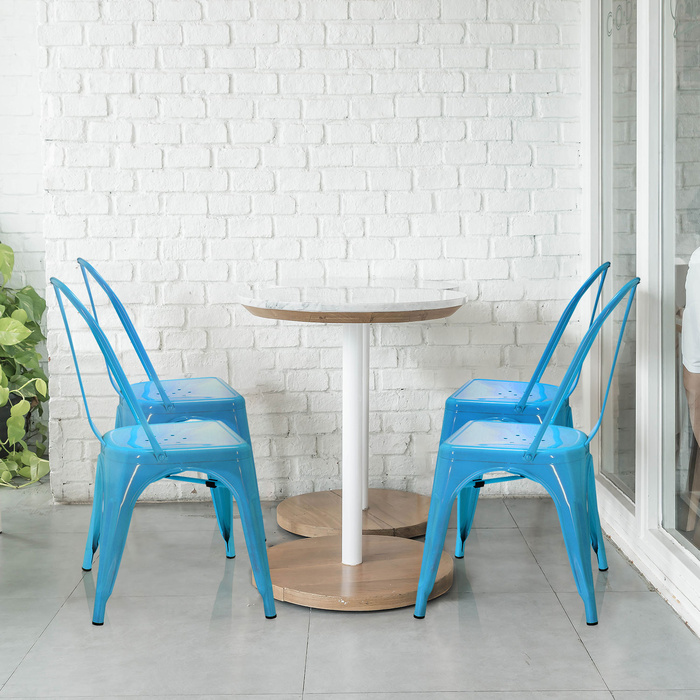 Офісне крісло VANTAGGIO COMFORT, світло-блакитний металік, hjh OFFICE