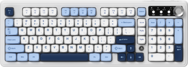 Бездротова клавіатура Ajazz AF98 PLUS Glacier Blue (AF98-PLUS-GB)