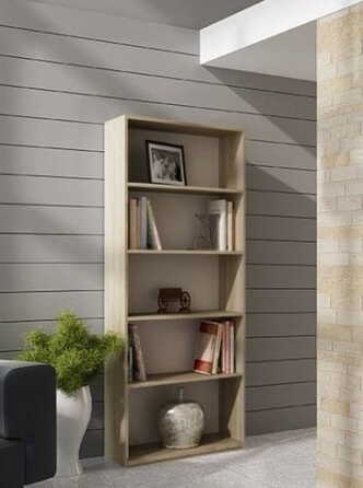 Стелаж TopEshop 60 x 182 x 30 см, дуб сонома