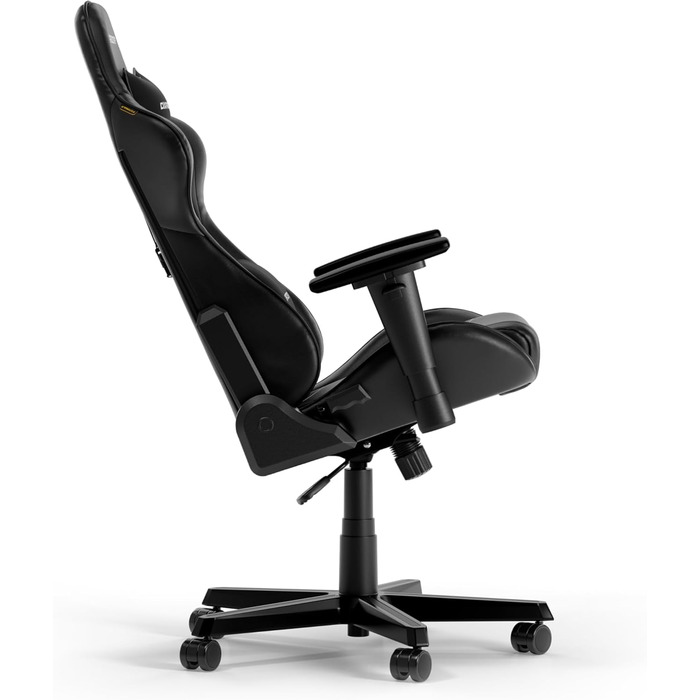 Ігрове крісло DXRacer Formula L чорне, штучна шкіра, оригінал