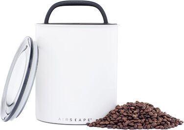 Контейнер для кави Airscape - 1,1 кг, герметичний, зберігає свіжість, білий