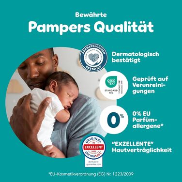 Підгузки Pampers Baby-Dry розмір 4 (9-14 кг), на липучках, 204 шт, велика упаковка