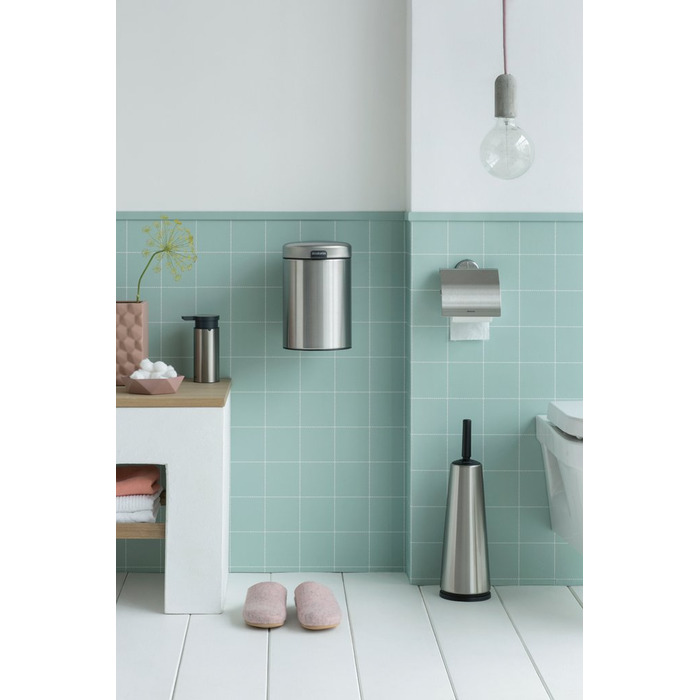 Щітка для унітазу з матової сталі з тримачем Classic Brabantia