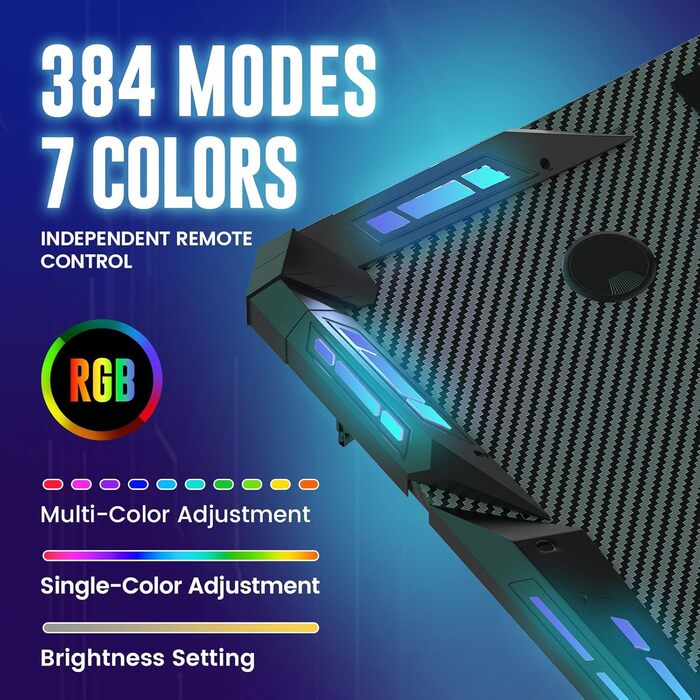 Ігровий стіл Kidsgigglz з LED підсвічуванням 120x60 см - ергономічний комп'ютерний стіл з тримачем для напоїв та гачком для навушників для дому, офісу, кутовий стіл