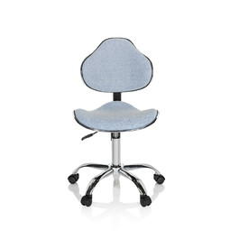 Дитячий письмовий стілець / дитячий стілець KIDDY GTI-3 тканина синій hjh OFFICE