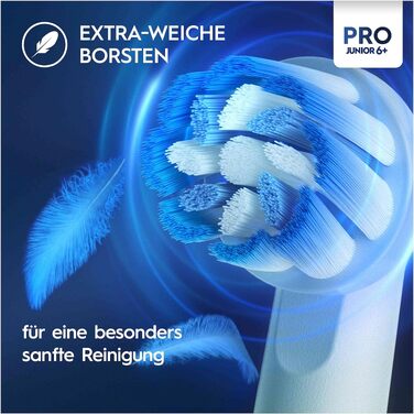 Електрична зубна щітка для дітей Oral-B Pro Junior, зелена