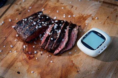 HerQs EasyBBQ Pro – цифровий бездротовий термометр для м'яса з Bluetooth, термощупом і мобільним додатком, для духовки, гриля, сковороди, аерофритюрниці