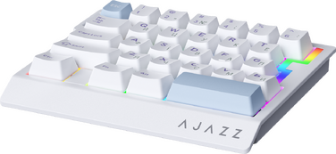 Дротова магнітна клавіатура Ajazz AK029 Ice lsland Magnetic Switch (AK029-I-WB)