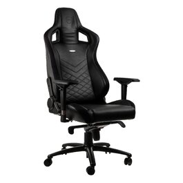 Ігрове крісло noblechairs EPIC для геймерів та офісу, екошкіра PU, чорний/синій
