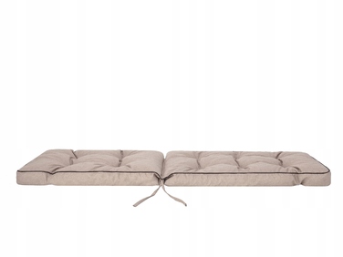 Шезлонг PillowPrim сталевий, бежевий