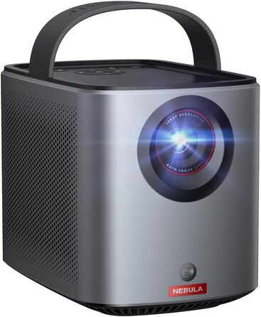 Nebula Anker Mars 3 Air Mini Beamer: проєктор 1080p з Google TV, Smart, Wi-Fi, 400 ANSI люмен, Dolby Digital, 2*8W, 150 дюймів, акумулятор, 2,5 години, новий