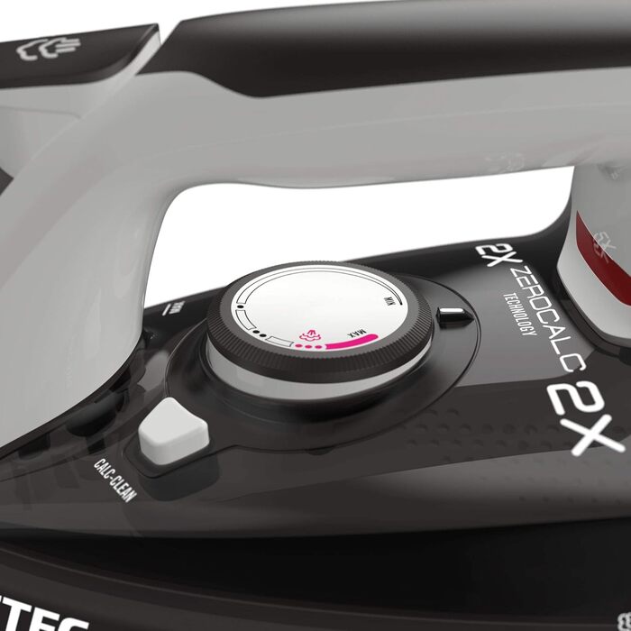 Праска Imetec ZeroCalc Z1 2800 з парою, з антикальцієвою технологією, керамічною підошвою, 2200 Вт, паровий удар 130 г/хв, функція Calc-Clean