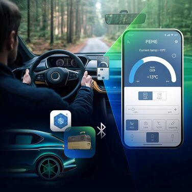 Автохолодильник електричний Peme Kompressor 27/39L для авто, кемпінгу: охолодження та підігрів, 12/24/220V, дисплей, Expedition (Storm Sand)