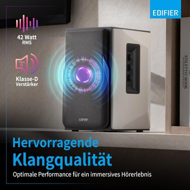 Акустична система Edifier Studio R1380DB 2.0 Bluetooth 5.1 (42 Вт) - для TV, ПК, смартфона