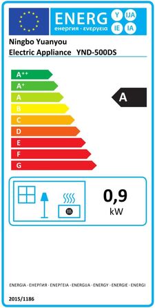 Електричний обігрівач 2000W з терморегулятором, тихий, 3 режими, PTC кераміка, швидкий нагрів, ECO режим, пульт, таймер 12H, поворот 70°, для офісу, спальні, ванної кімнати (чорний)