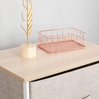 Комод для зберігання sogesfurniture з 4 тканинними ящиками, універсальна шафа-органайзер для коридору, спальні, передпокою, 45x30x94 см, бежевий