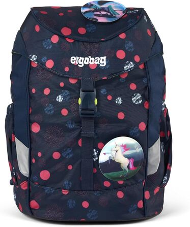 Дитячий ергономічний рюкзак ergobag mini, 10 л, для школи, формат А4, фіолетовий Phantbärsiewelt