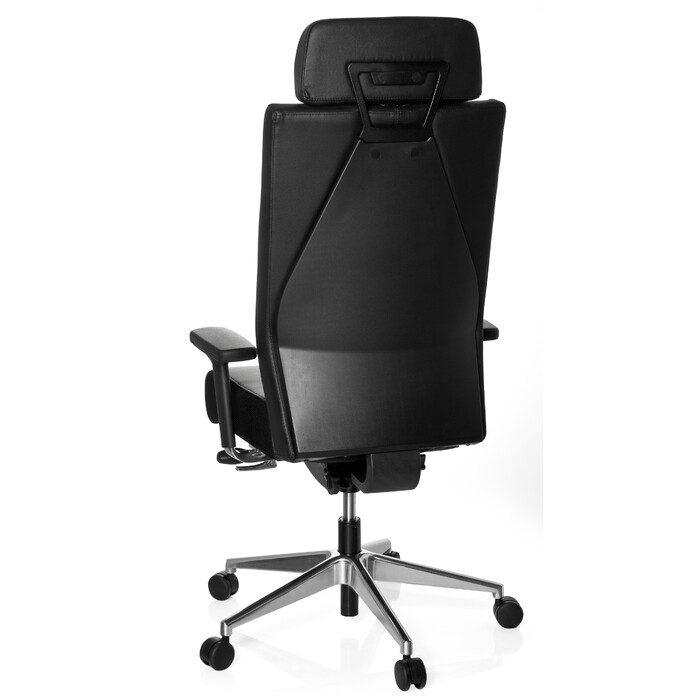 Офісне крісло / поворотне крісло PRO-TEC XXL Шкіра Чорний HJH OFFICE