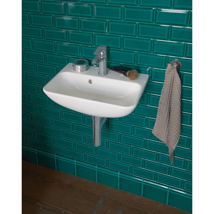 Змішувач для ванної кімнати Duravit B.1, висота виливу 110 мм, керамічна картридж, хром (без зливного механізму)
