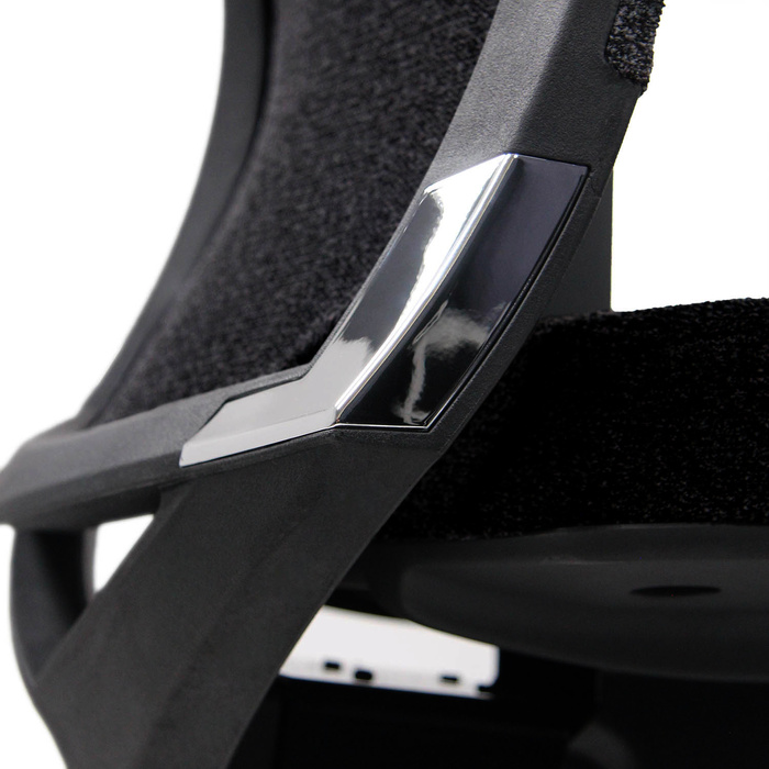 Офісне крісло / Крісло керівника PORTO MAX HIGH I Fabric Black HJH OFFICE