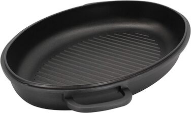Каструля-брятер Krüger 23040 з алюмінію з гриль-кришкою, 38 см