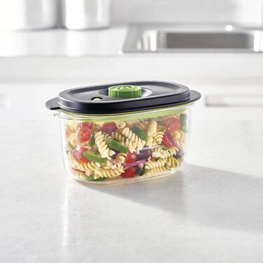 Набір вакуумних контейнерів FoodSaver Preserve & Marinate для вакууматорів, герметичні та без BPA, 1.2 л, 3 шт.