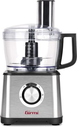 Кухонний робот Girmi RB7600 RB76, багатофункціональний, пластик, сталь