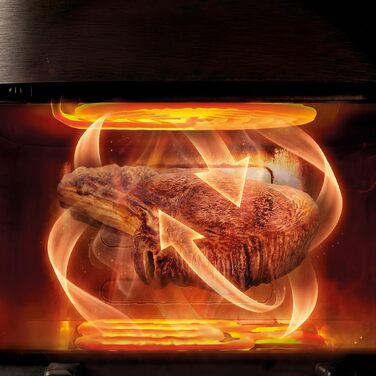 Аерофритюрниця-гриль Cecotec Cecofry Grill Smokin'Prime 4000, 4 л, 1900 Вт, з функцією копчення, гриль-панеллю та рухомою перегородкою, чорна