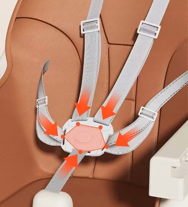 Стілець для годування Artnico LUX Frilo, рожевий