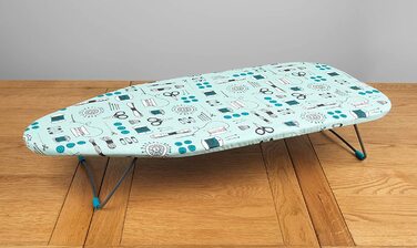 Стільникова прасувальна дошка Beldray 73x31 см, компактна, міні, складна, для подорожей, 100% бавовна