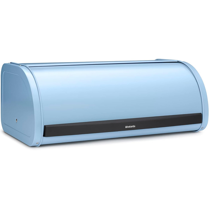 Контейнер для хліба Brabantia Rollbrotkasten з матової сталі, Dreamy Blue, великий