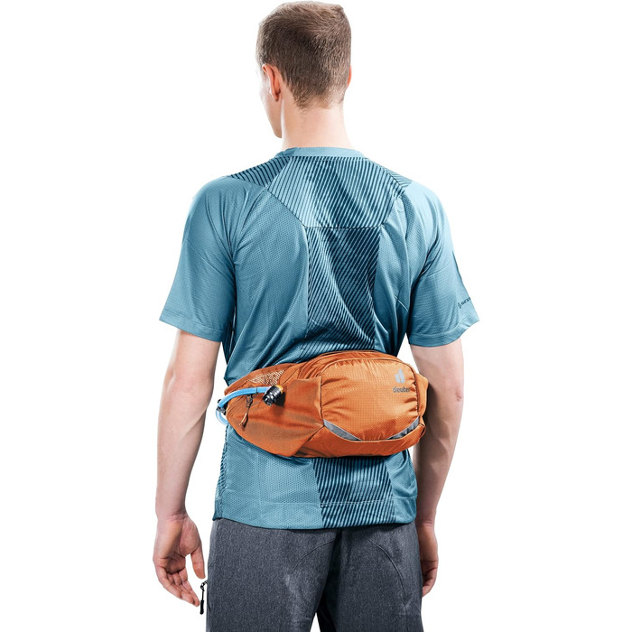 Велосипедна поясна сумка Deuter Pulse 3, 3 л, каштаново-бірюзова