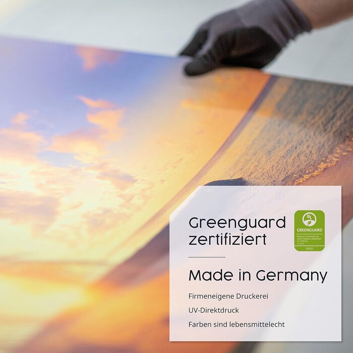 Інфрачервоний обігрівач із власним зображенням, TÜV SÜD, 5 років гарантії, 1200 Вт, чорна рамка, термостат, виготовлено в Німеччині