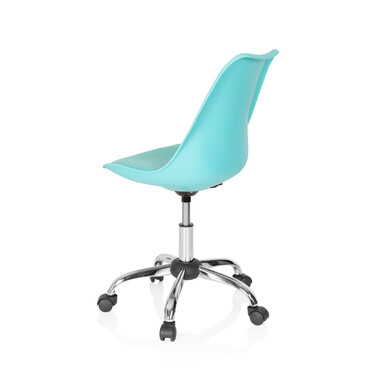 Офісне крісло FANCY PRO, бірюзове, hjh OFFICE