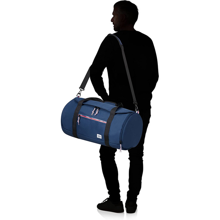 Дорожня сумка American Tourister Upbeat Weekender S 55 см, 44 л, синя (Navy)