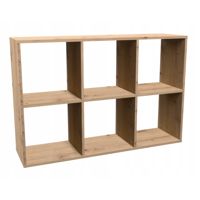 Стелаж TopEshop 110 x 75 x 30 см, дуб артизан