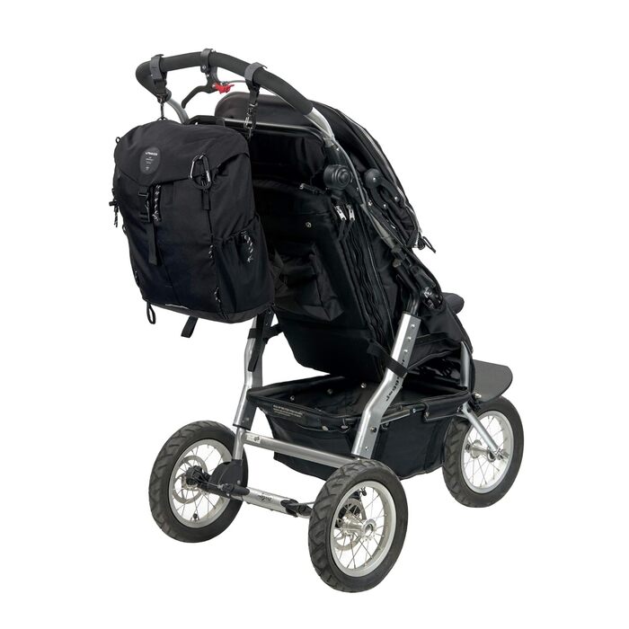 Дитячий рюкзак Lässig Green Label Outdoor, чорний, 850 г