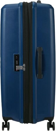 Валіза American Tourister Aerostep Spinner L, розширювана, 77 см, 101.5/109 л, синя (Navy Blue)