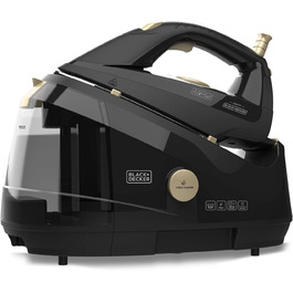 Парова праска-станція BLACK+DECKER BXIR2403E, 2400 Вт, чорна, резервуар 2 л