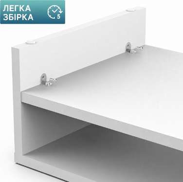 FITUEYES підставка для монітора з дерева, біла, ергономічна, для монітора, ноутбука, принтера, телевізора, 42,5x23,5x14 см