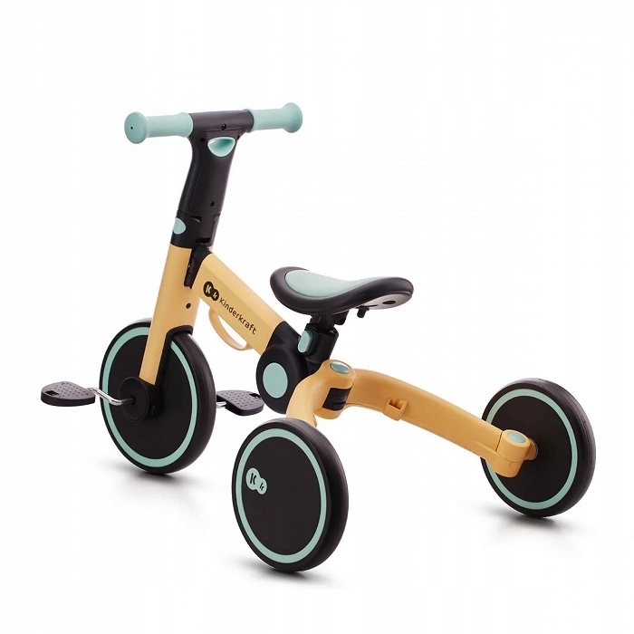 Дитячий триколісний велосипед 3в1 Kinderkraft 4TRIKE, синій, від 12 місяців