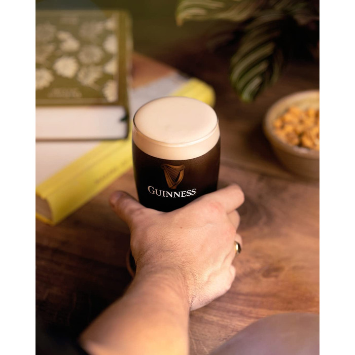 Пивні келихи Guinness Glas 2 шт x 568 мл з логотипом та арфою - набір для пива