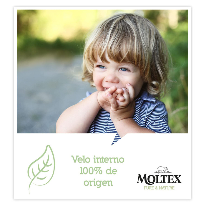 Екологічні підгузки Moltex Pure & Nature, розмір 1 (2-5 кг), 88 шт