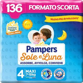 Підгузки Pampers Sonne und Mond, розмір 6 (15-30 кг), 78 шт.