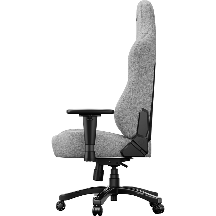 Крісло геймерське ігрове Anda Seat Phantom 4 L до 90 кг Gray Fabric (AD18YSD-72-G-F-G01)