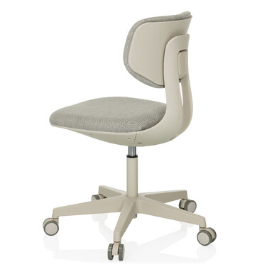 Дитячий письмовий стілець / дитячий стілець KID CLASSIC тканина сірий hjh OFFICE