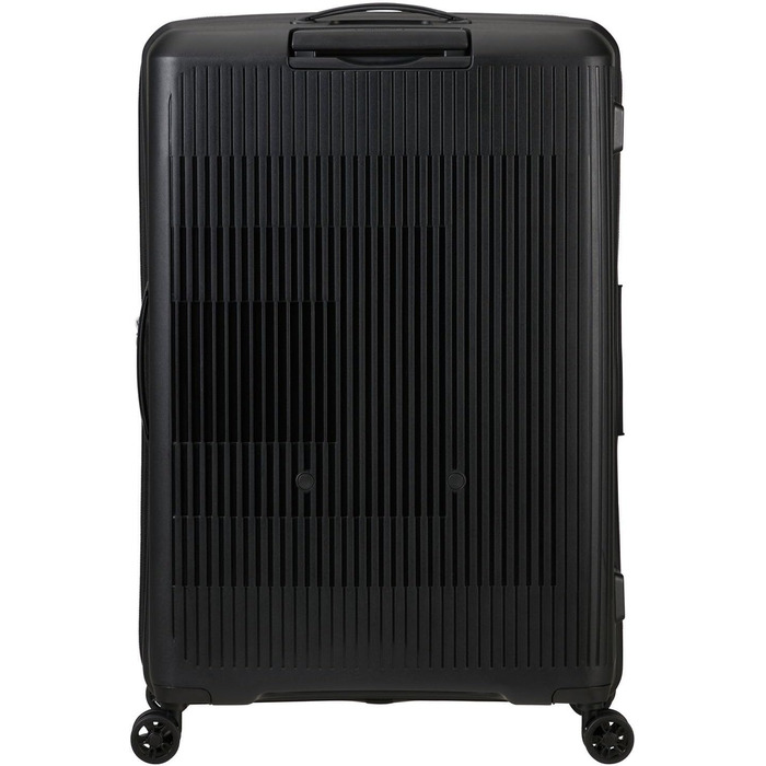 Валіза American Tourister Aerostep Spinner L, розширювана, 77 см, 101.5/109 л, чорна