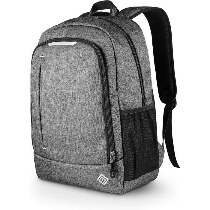 Міський рюкзак BoostBag One для ноутбука 15,6'', планшета та телефону, сірий – ідеальний для школи, роботи, навчання