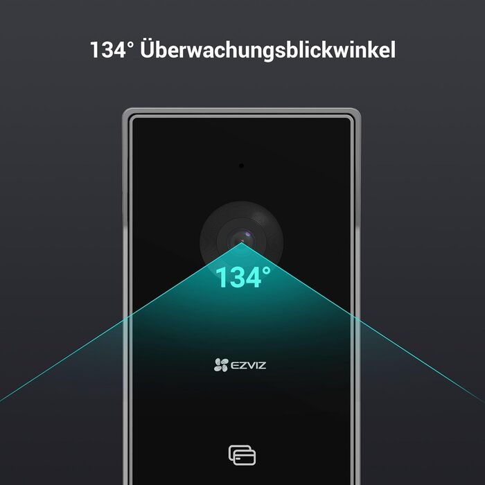EZVIZ HP5 Wi-Fi відеодомофон з камерою, водостійкий дзвінок, двосторонній аудіозв'язок, 7